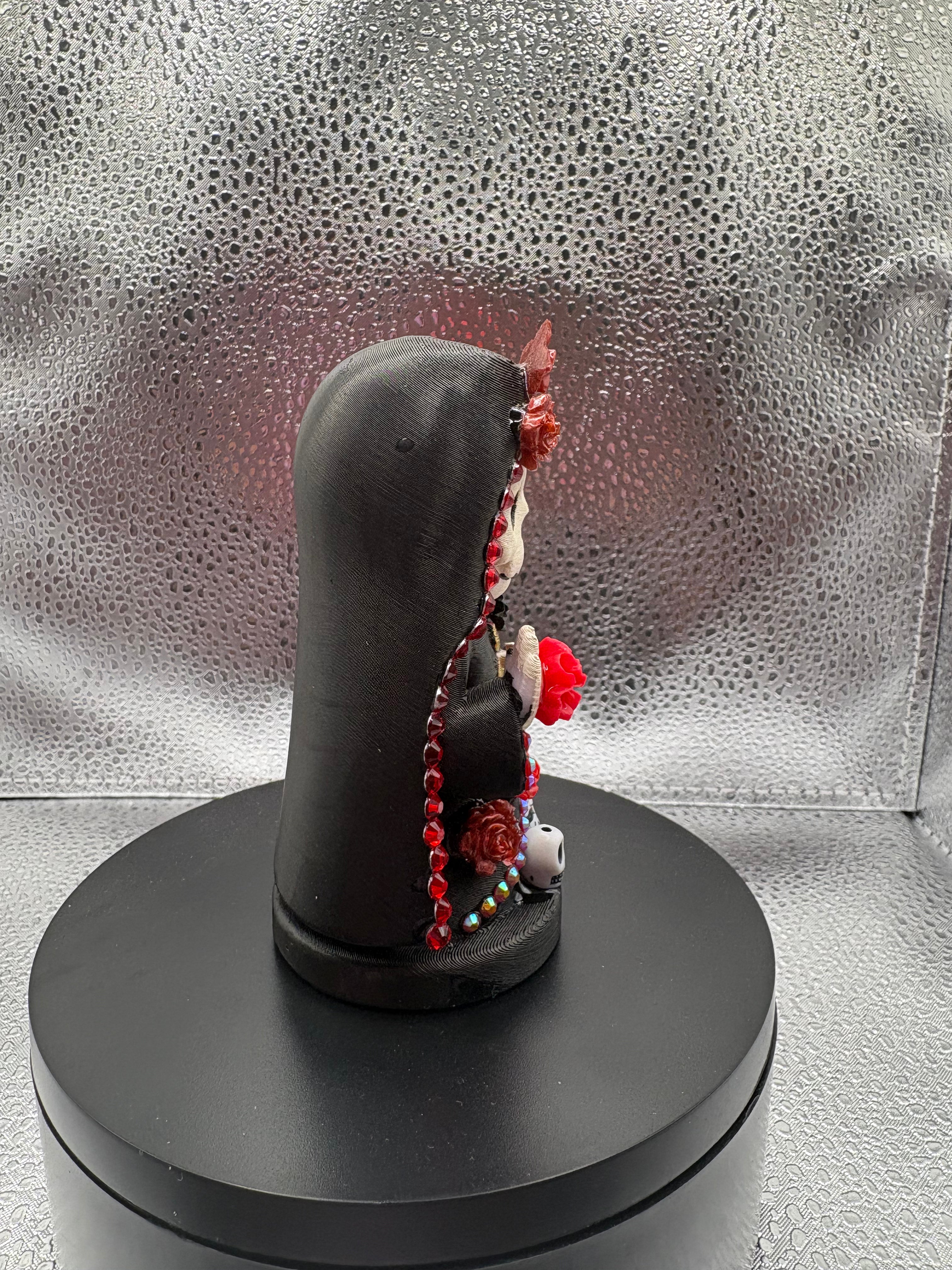 3.75" Santa Muerte Statue Reversible